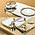 Чохол TPU Metallic Full Camera with Magsafe для Apple iPhone 13 (Gold), фото 3