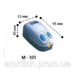 KW Mouse AIR PUMP М-101 одноканальний компресор