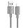 Кабель Hoco X107 USB - Lightning 2.4A/1m (Сірий), фото 3