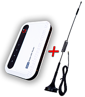 4G LTE 3G WiFi роутер Olax MF985 з акумулятором 3000 mAh + антена 7db Київстар, Vodafone, Lifecell MiMo