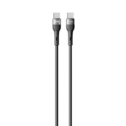 Кабель Ridea RC-XS51 X-Silicone Type-C - Type-C 60W 2m (Чорний)
