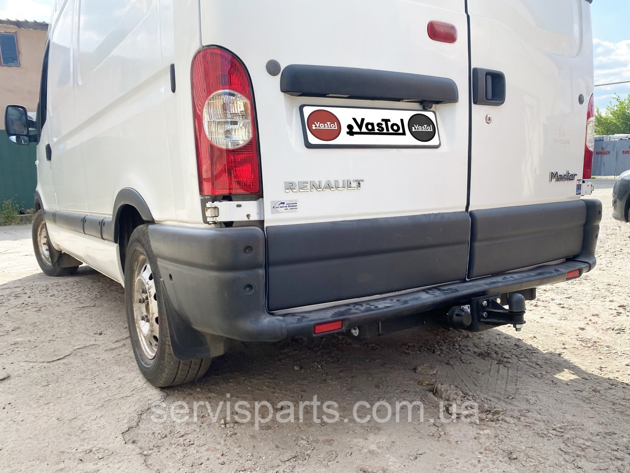 Фаркоп Renault Master II 1998-2010 (Рено Мастер 2)