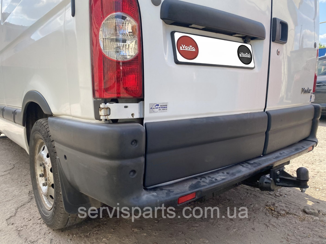 Фаркоп Opel Movano A 1998-2010 (Опель Мовано А) без підрізу бампера
