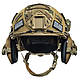 Комплект шолом FAST Helmet NIJ III Каска 3А з активними навушниками Walker's Razor Patriot Кавер Мультикам + Ліхтар Військова - фото 9 - id-p2490607448