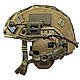 Комплект шолом FAST Helmet NIJ III Каска 3А з активними навушниками Walker's Razor Patriot Кавер Мультикам + Ліхтар Військова - фото 5 - id-p2490607448