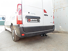 Фаркоп Opel Movano B 2010-2021 (Опель Мовано Б) без підрізу бампера