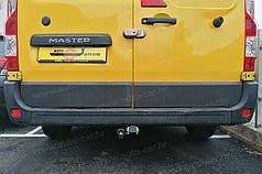 Фаркоп Renault Master III 2010-2024 (Рено Мастер 3) оцинкований Швидкознімний автомат на ручці
