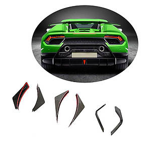 Дифузор заднього бампера (Карбон) для Lamborghini Huracan