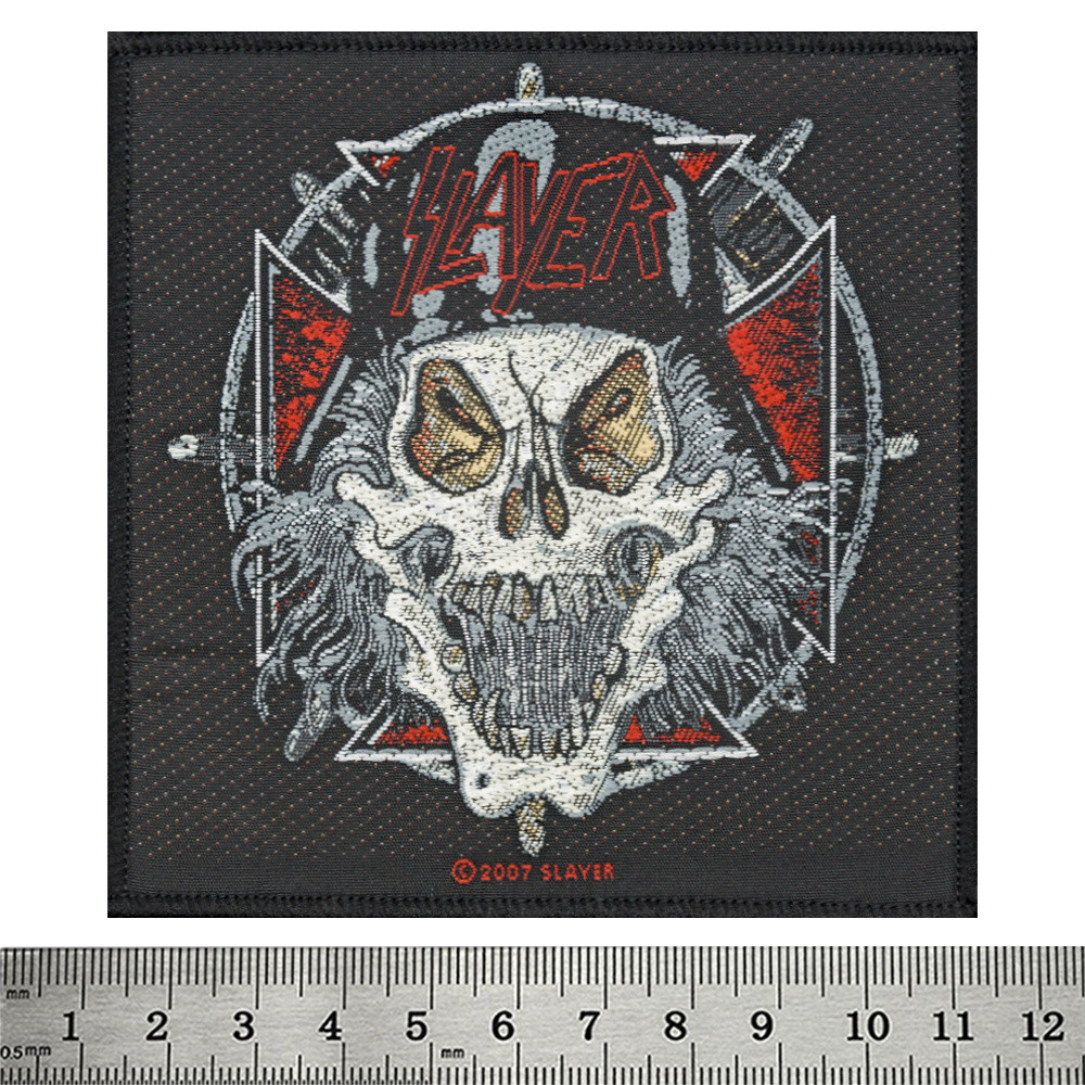 Нашивка ткана SLAYER - SLAYTANIC WEHRMACHT (ofp-222), фото 1