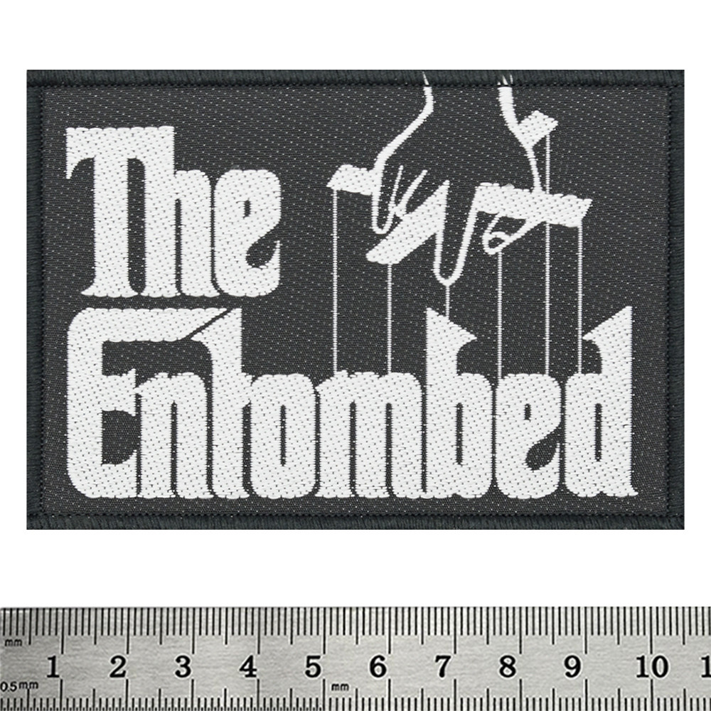 Нашивка ткана ENTOMBED - GODFATHER LOGO (ofp-224), фото 1