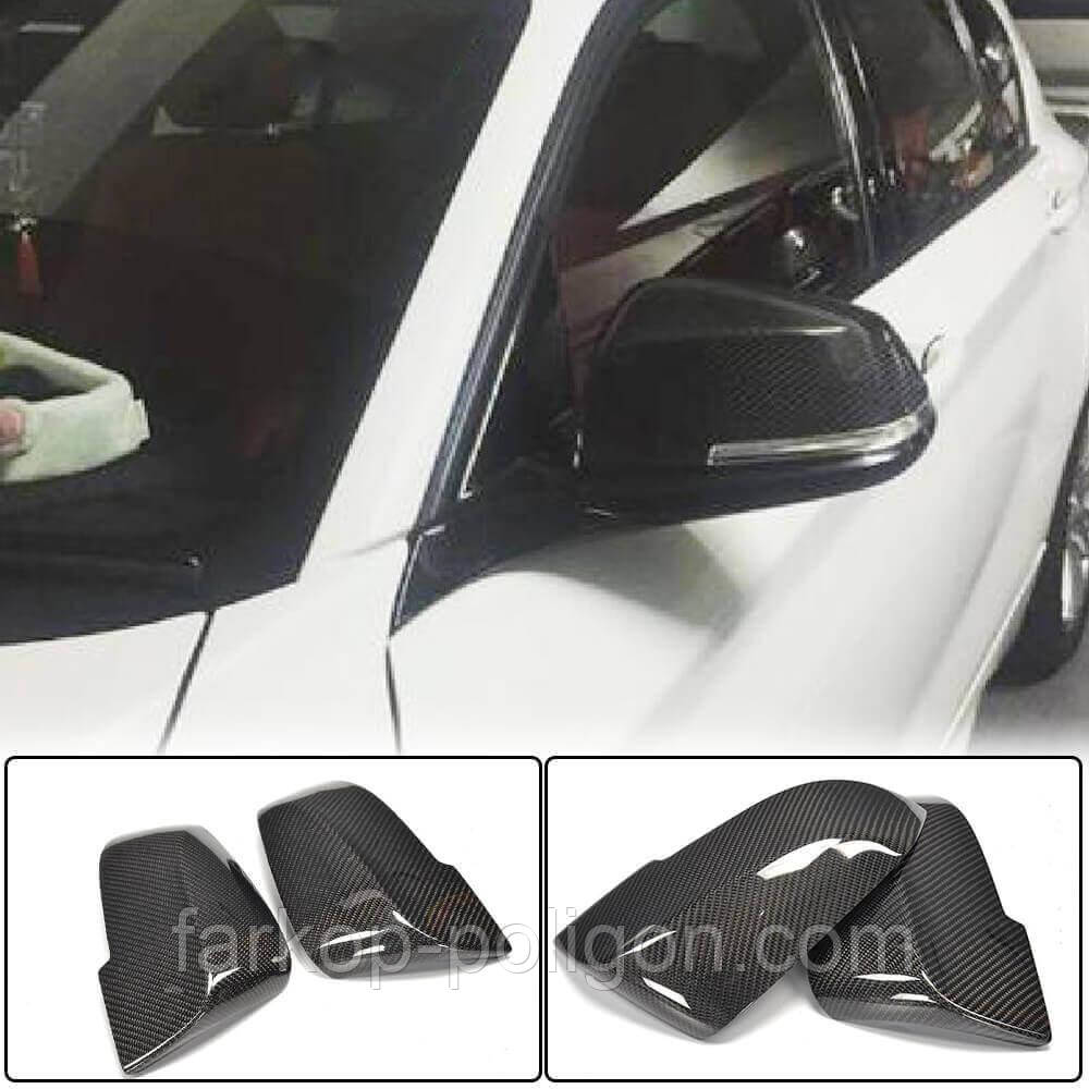Кришки дзеркал Карбон для BMW 7 серія F01/F02, фото 1