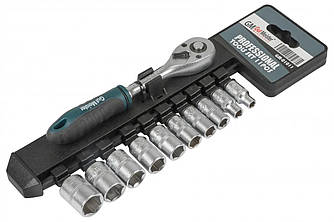 Набір торцевих головок з тріскачкою 1/4" Gut Meister GM-01011 11 шт