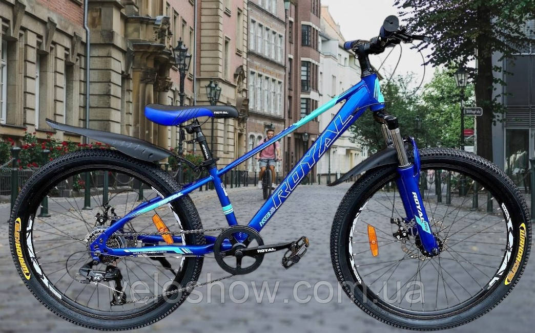Гірський підлітковий 24 Motion Royal велосипед (2025) 7 sp синій