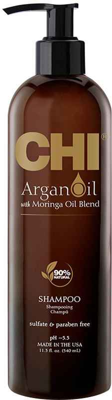 Шампунь поживний для волосся Argan Oil CHI, 340 мл, фото 1