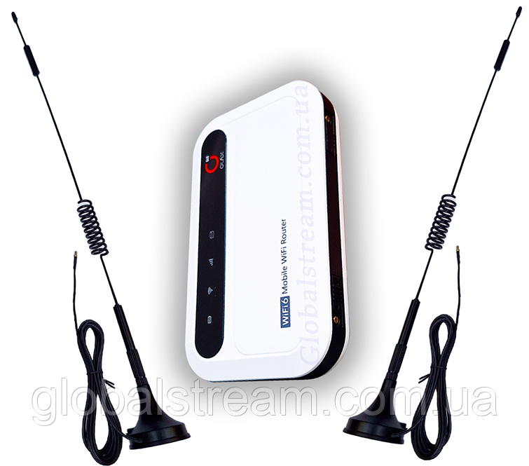 4G LTE 3G WiFi роутер Olax MF985 з акумулятором 3000 mAh + 2 антени магніт Київстар, Vodafone, Lifecell MiMo