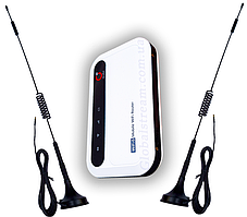 4G LTE 3G WiFi роутер Olax MF985 з акумулятором 3000 mAh + 2 антени магніт Київстар, Vodafone, Lifecell MiMo