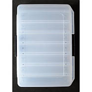 Коробка для зберігання 130мм воблерів та блешень, Альянс КВ-16014, двостороння, 14 відсіків, розмір 260х187х48мм, фото 5