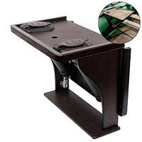 Стіл розкладний у човен ПВХ Барк. Човновий столик для фіксації вудок.