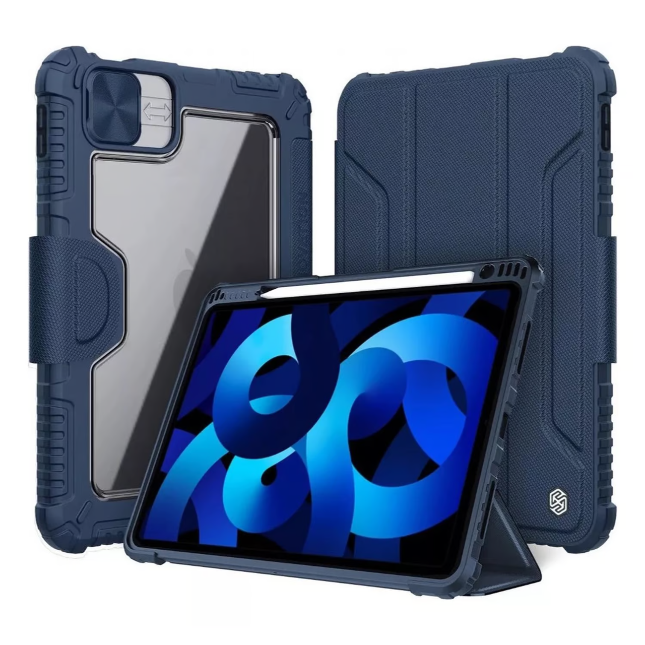 Чохол книжка для планшета Nillkin Bumper Leather Case для Apple iPad Pro 11" 2018 / 2020 / 2021 / 2022 Blue