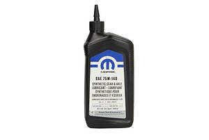 Олива трансмісії, гіпоїдна, синтетична 75W140 MOPAR 68218657AB Dodge Durango, Journey; Jeep Cherokee, Grand Cherokee, Patriot,