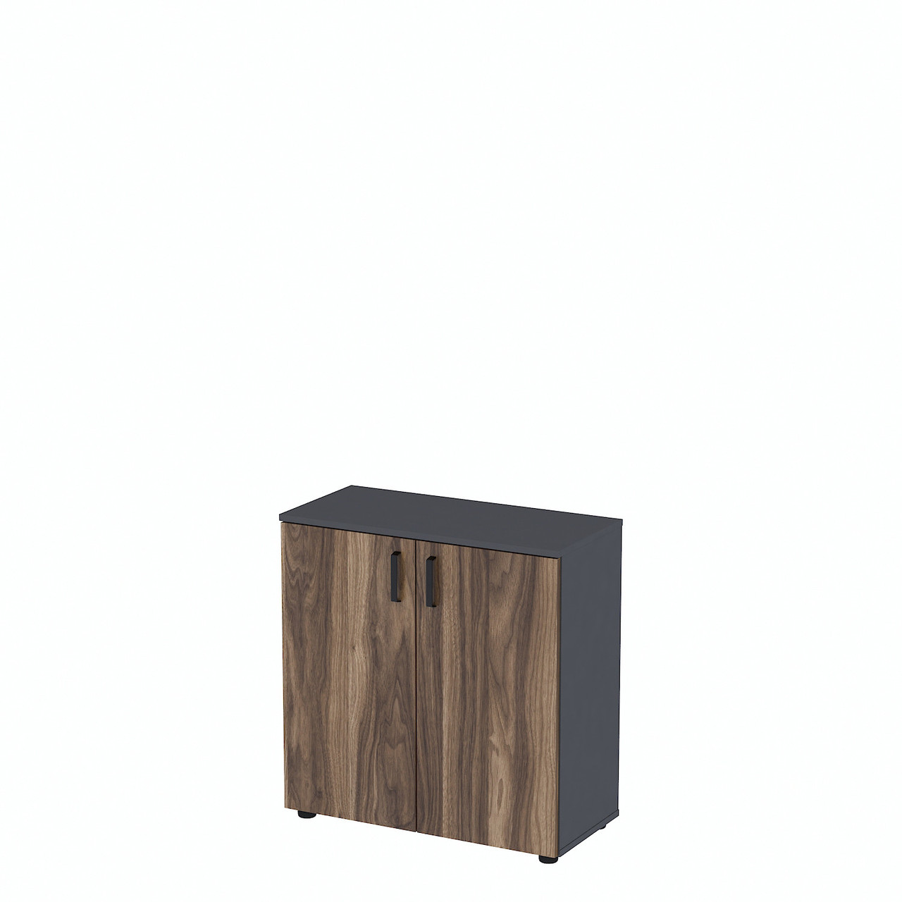 Тумба NT2-80-2D Орех Модена - Антрацит, фото 1