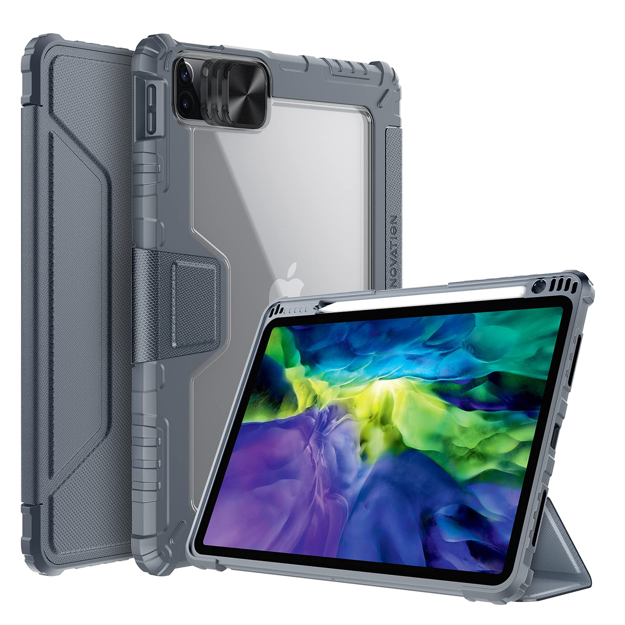 Чохол книжка для планшета Nillkin Bumper Leather Case для Apple iPad Pro 11" 2021 / 2022 Gray