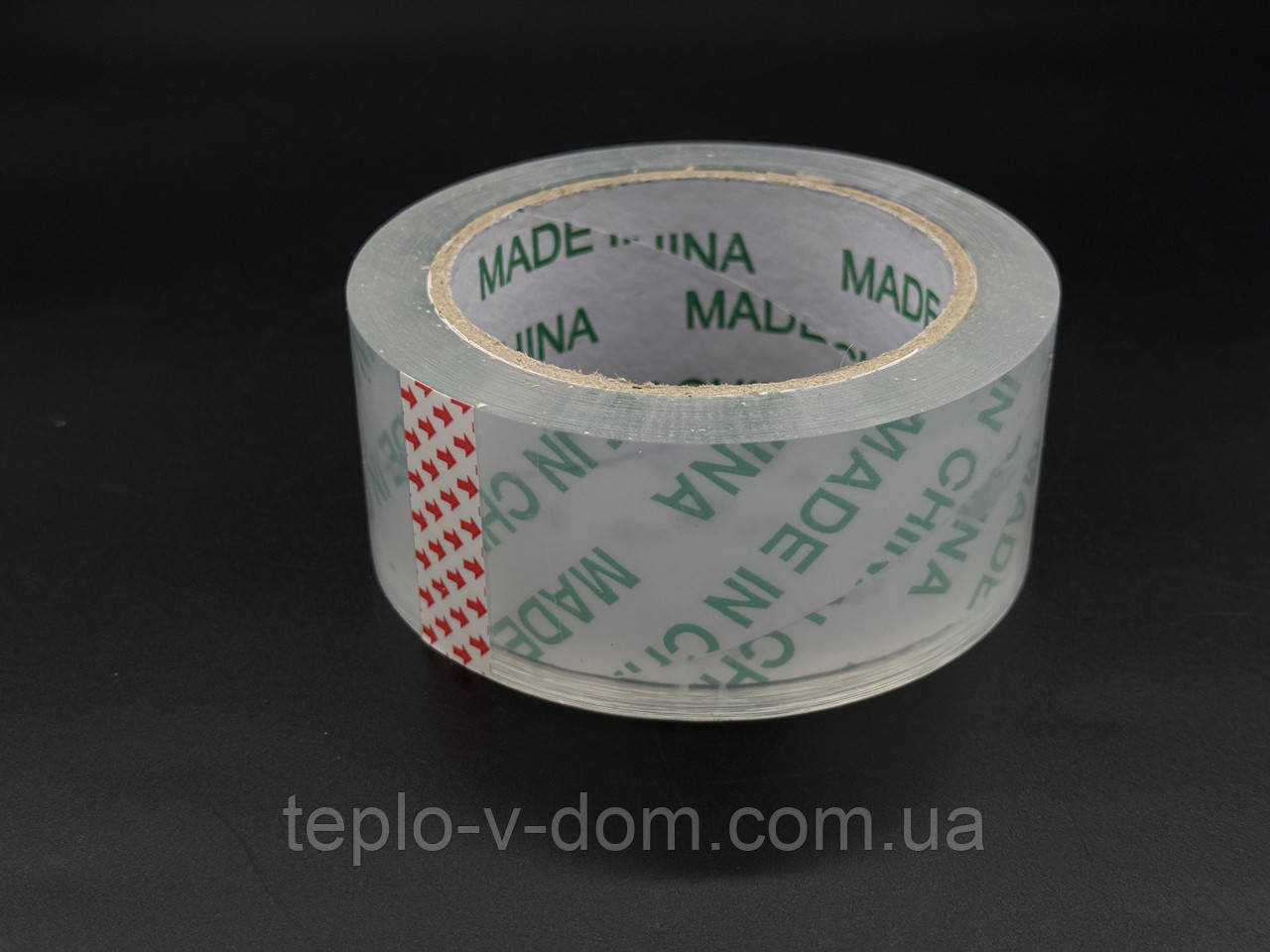 Стрічка з низьким рівнем шуму ультра прозора 45мм 73 метри.