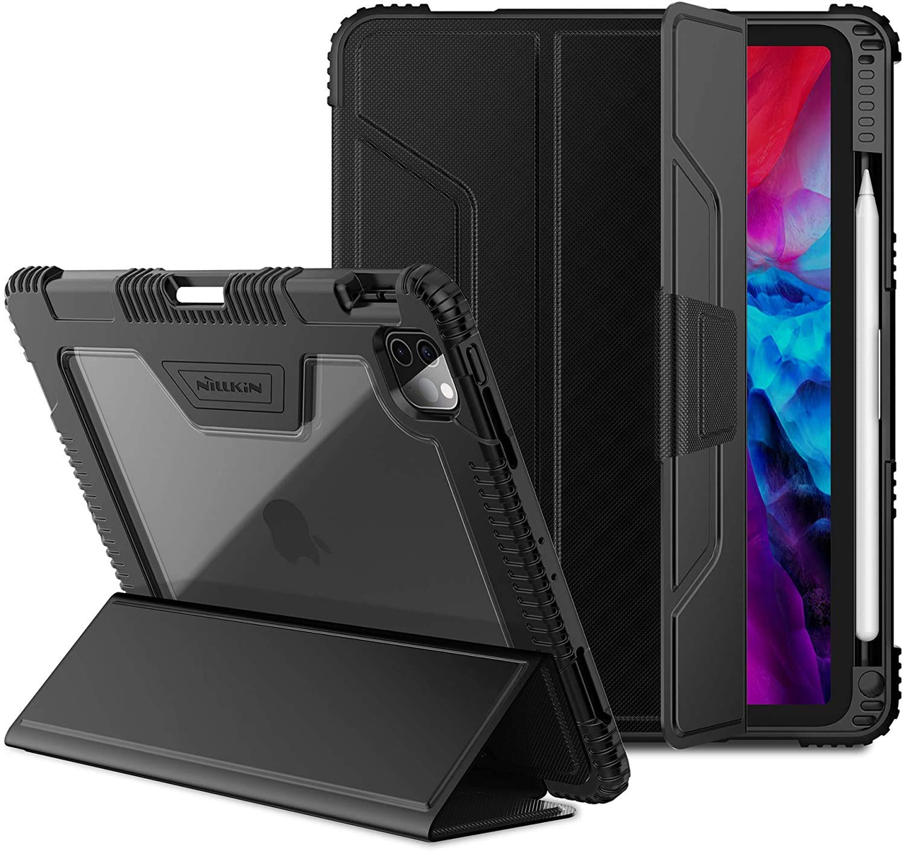 Чохол книжка для планшета Nillkin Bumper Leather Case для Apple iPad Pro 11" 2021 / 2022 Black