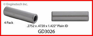 Напрямні клапанів Enginetech GD3026 Dodge Dakota, Durango, Nitro, Ram 1500; Jeep Commander, Grand Cherokee