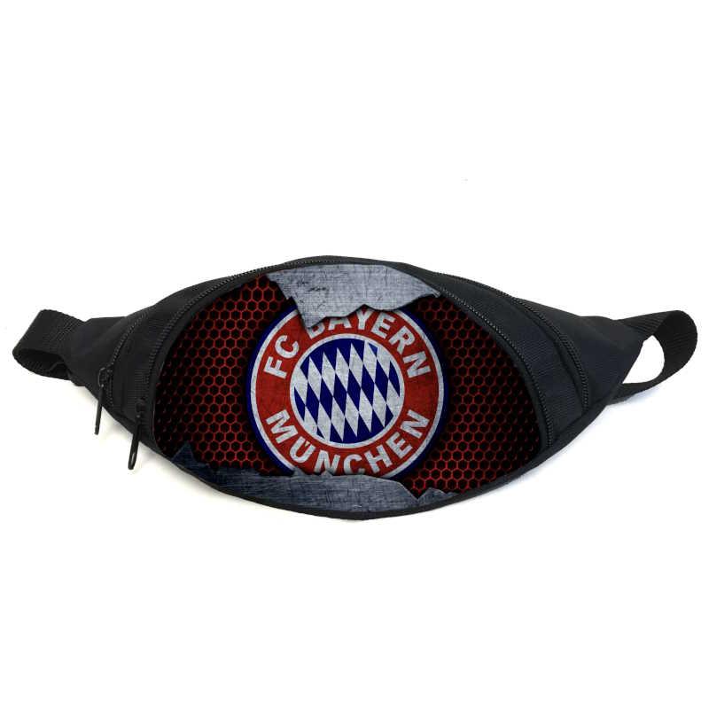 Поясная сумка бананка ФК Бавария Мюнхен (GB - FC Bayern Munchen 02) Gear Bag черная