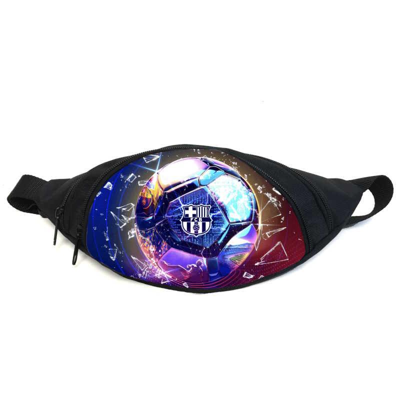 Поясная сумка бананка ФК Барселона (GB - FC Barcelona 02) Gear Bag черная