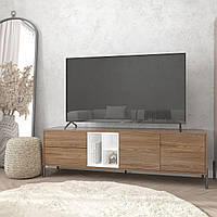 Тумба під телевізор Норді 500х1600х400 мм Дуб Родос/Білий