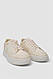 Кеди жіночі, колір бежевий, 248RAD15, фото 3