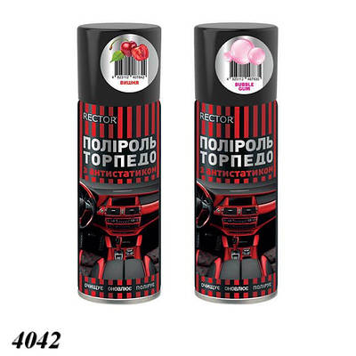 Поліроль RECTOR Торпедо з антистатиком 200 мл