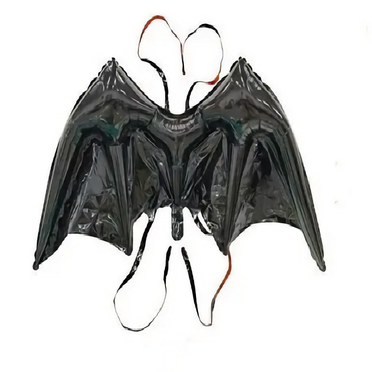 Фольгована повітряна двостороння куля крила кажана, кулі на Хелловін, 52х115 см