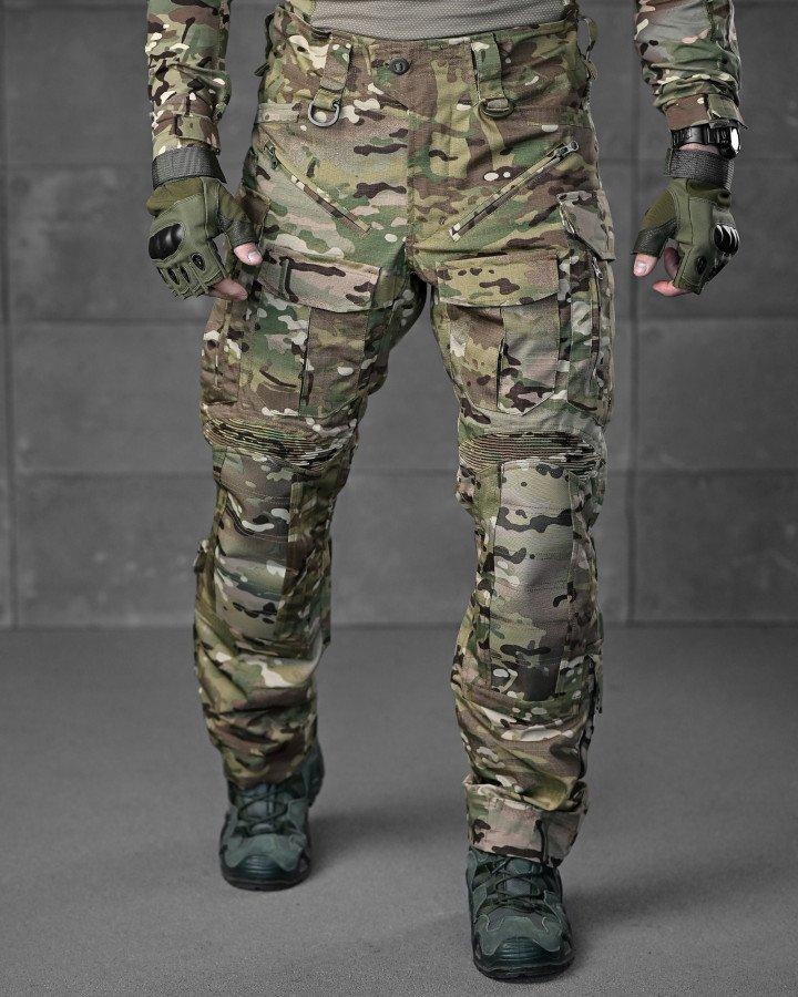 Штани Штурмові тактичні G5 мультикам – брюки з наколінниками та вентиляцією ВТ5124 ТМ, фото 1