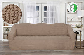 Чохол на прямий диван універсальний натяжний жатка-креш міцний захисний Concordia Venera Туреччина