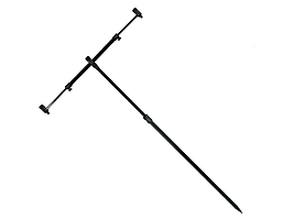 Набір буз-бар телескоп на 3 вудилища 40-70cm + підставка Breeze HB-055-3 кілок телескоп 1,2 м