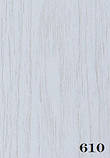 Гармошка міжкімнатна пластикова глусна білий ясен 810х2030х6мм, фото 3