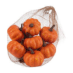 Набір декоративних гарбузиків "Осінній мікс", 10 шт, 6 см Solar Moon