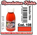 JVR Revolution Kolor, opaque vermillon #108,120 ml, фото 2