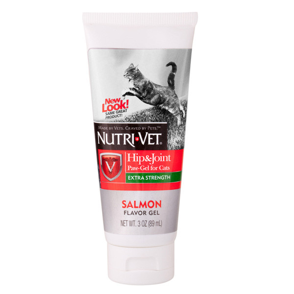 Вітаміни Nutri-Vet Hip&Joint НУТРІ-ВЕТ ЗВ'ЯЗКИ І СУГЛОБИ хондроітин і глюкозамін для кішок, МСМ, гель, 89 мл