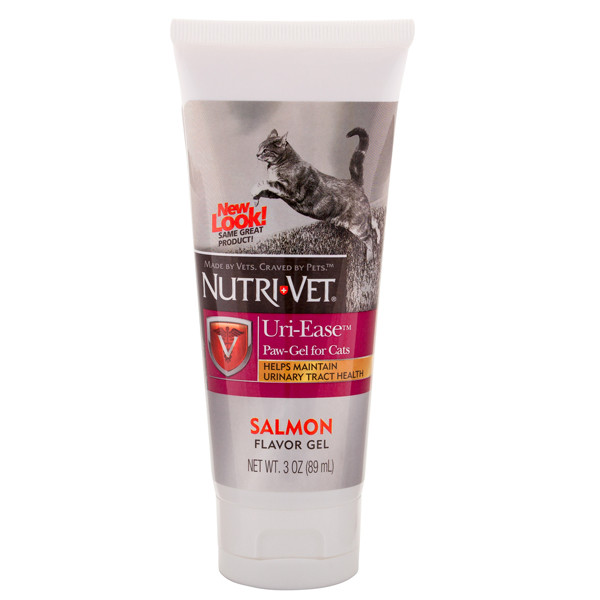 Вітаміни Nutri-Vet Uri-Ease НУТРІ-ВЕТ УРІ-ІЗІ вітамінний комплекс для підкислення сечі котів, гель, 89 мл