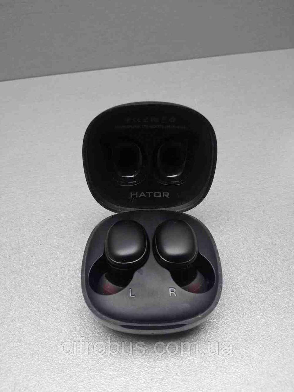 Навушники Bluetooth-гарнітура Б/У Hator Hyrrpunk Truedots HTA-410