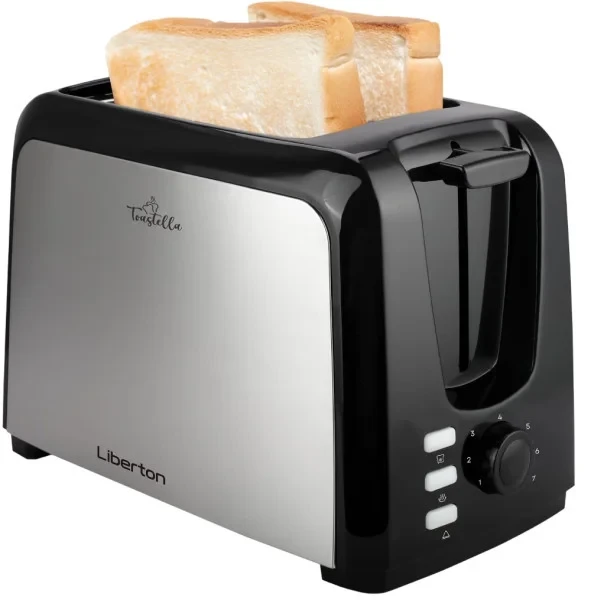 Тостер Liberton LET-5702 Black Silver 750W, фото 1