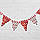 Вимпели Ялинки біло-червоні, фото 2