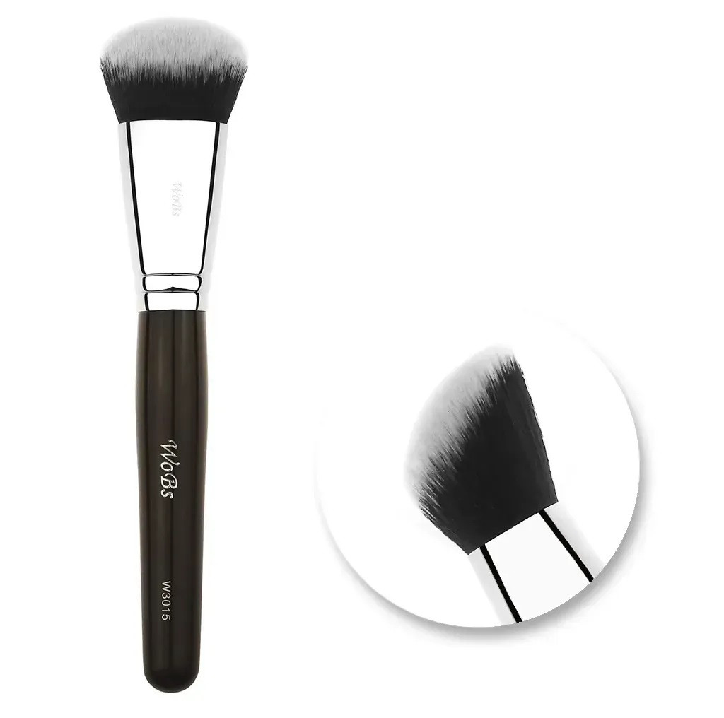 Пензель для тону, рум'ян і корекції обличчя WoBs W3015 Синтетика, фото 1