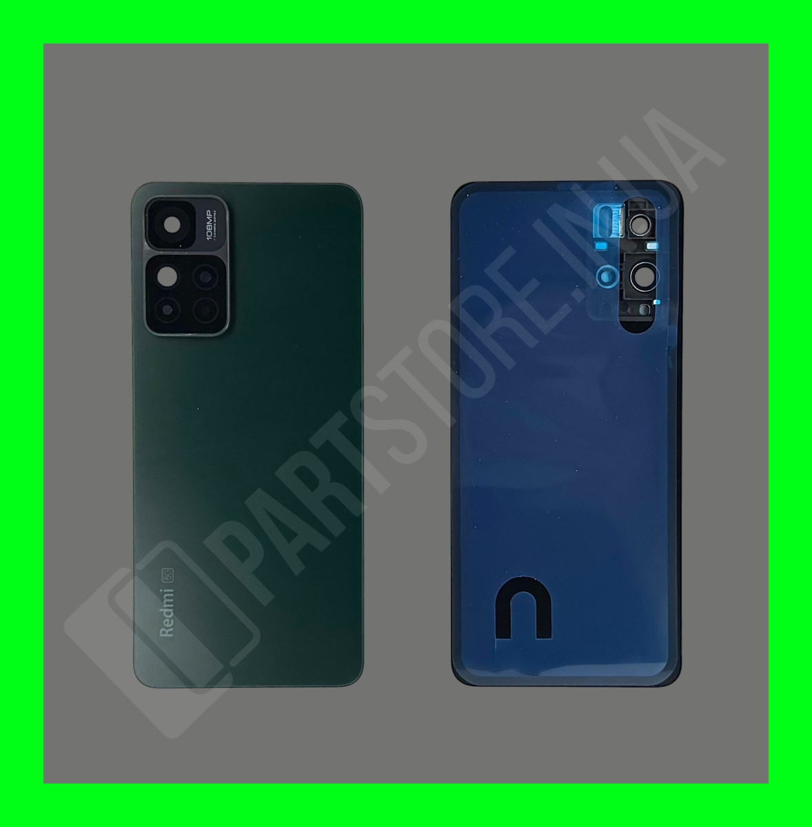 Кришка Xiaomi Redmi Note 11 Pro Plus Forest Green зі склом камери