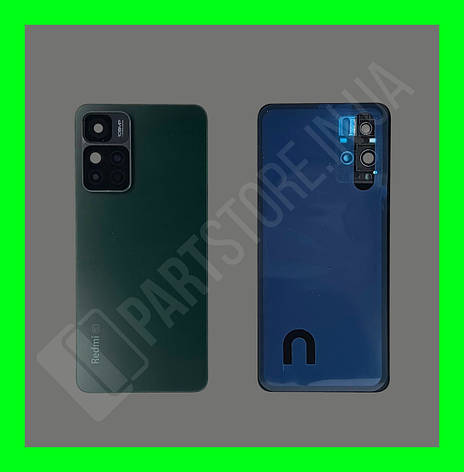 Кришка Xiaomi Redmi Note 11 Pro Plus Forest Green зі склом камери, фото 1