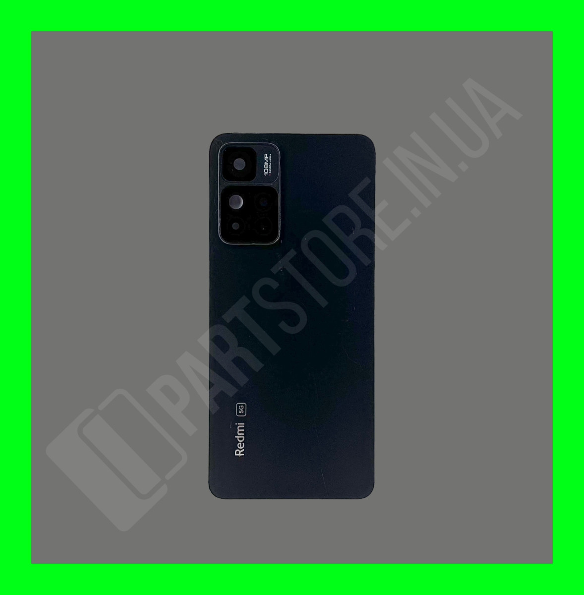 Кришка Xiaomi Redmi Note 11 Pro Plus Graphite Gray зі склом камери